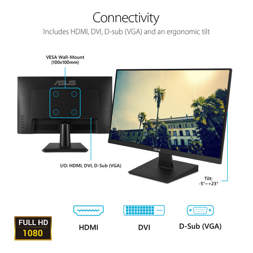 ASUS VA24EHE 23.8" MONITOR thumbnail 6