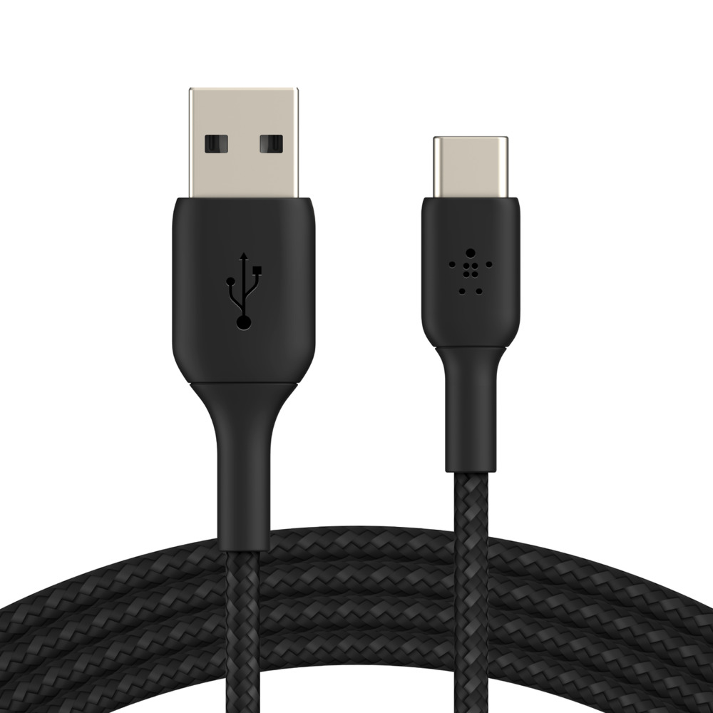 BELKIN BRAIDED C-A 2M BLACK