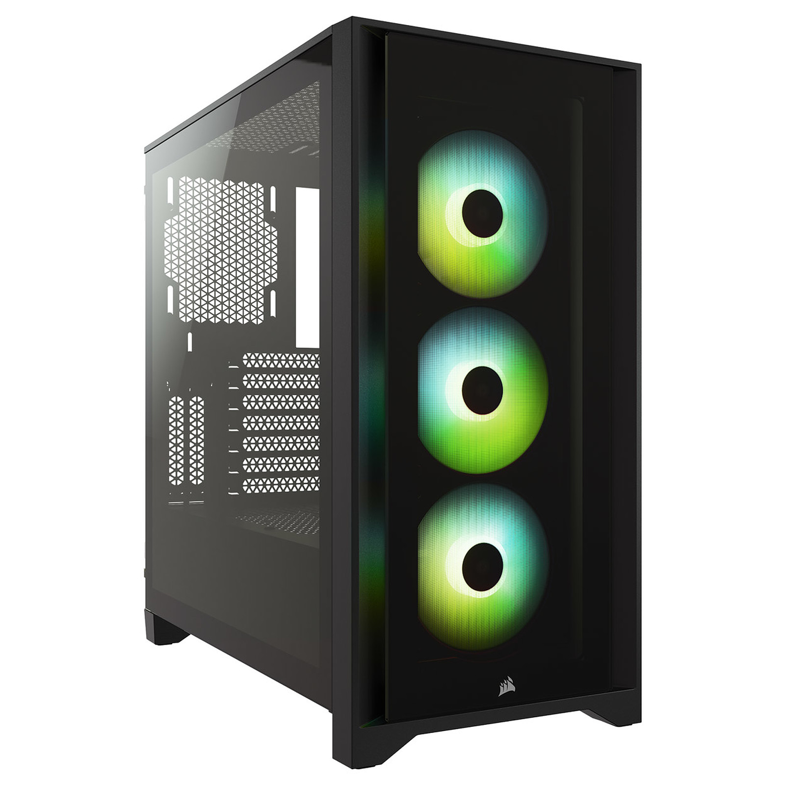 CORSAIR ICUE 4000X RGB TEMPERED GLASS MID-TOWER BLACK