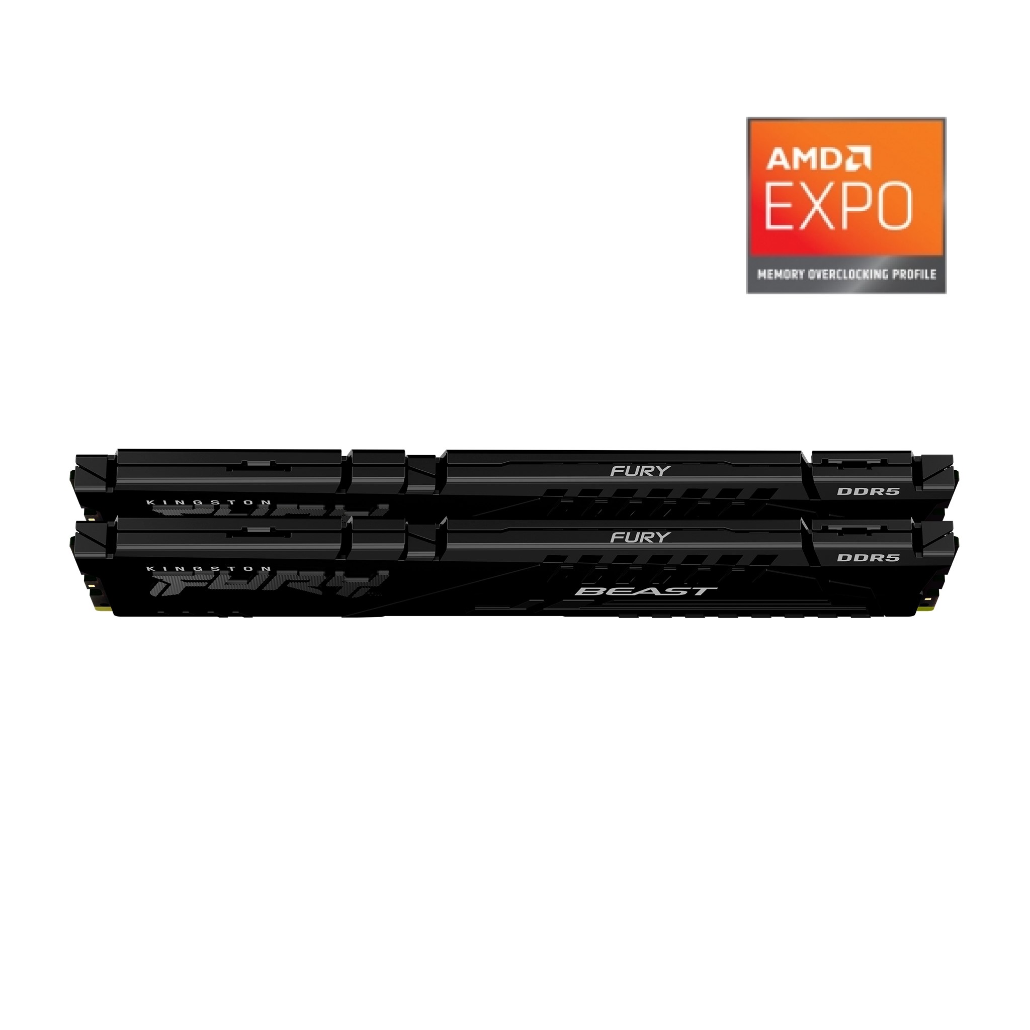 KINGSTON 32G(16G*2) 5600MT/S DDR5 CL36 FURY BEAST BLACK thumbnail 2
