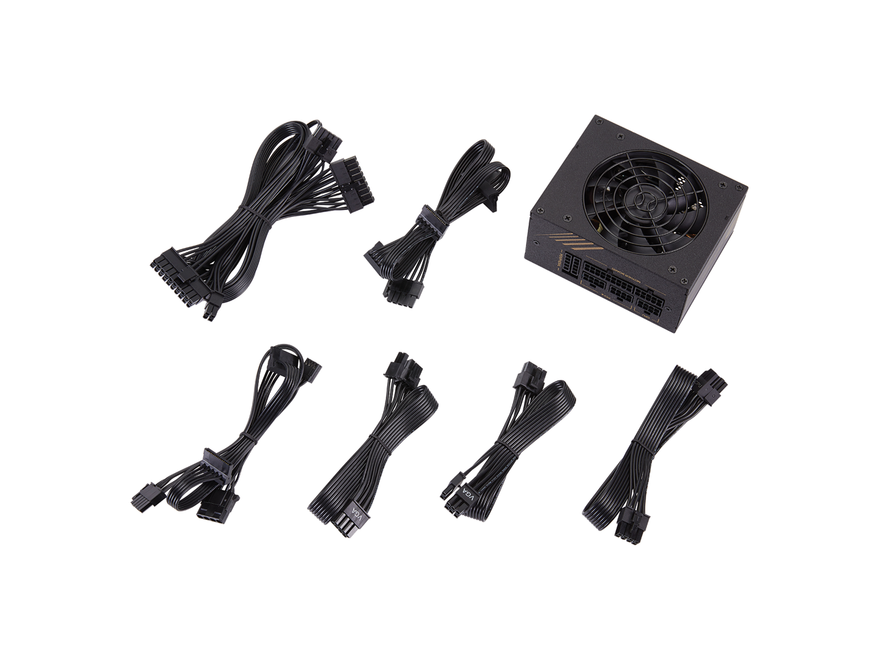 FSP DAGGER PRO 650W GOLD FULL MODULAR thumbnail 6