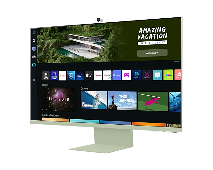 SAMSUNG S32BM80GUCXXK 32" MONITOR (GREEN) thumbnail 3