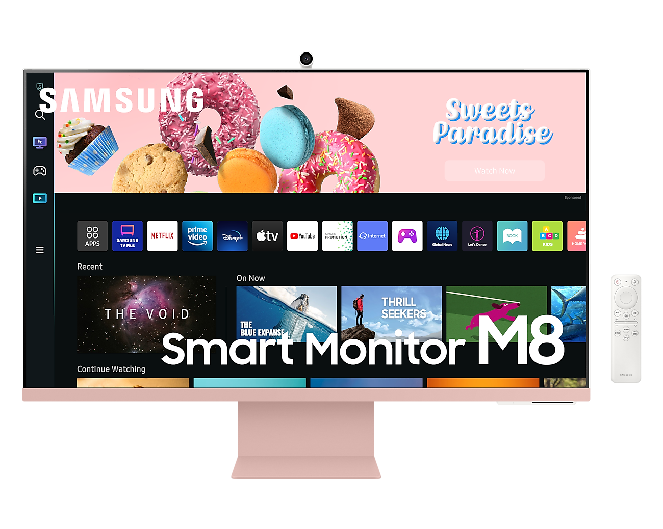 SAMSUNG S32BM80PUCXXK 32" MONITOR (PINK)