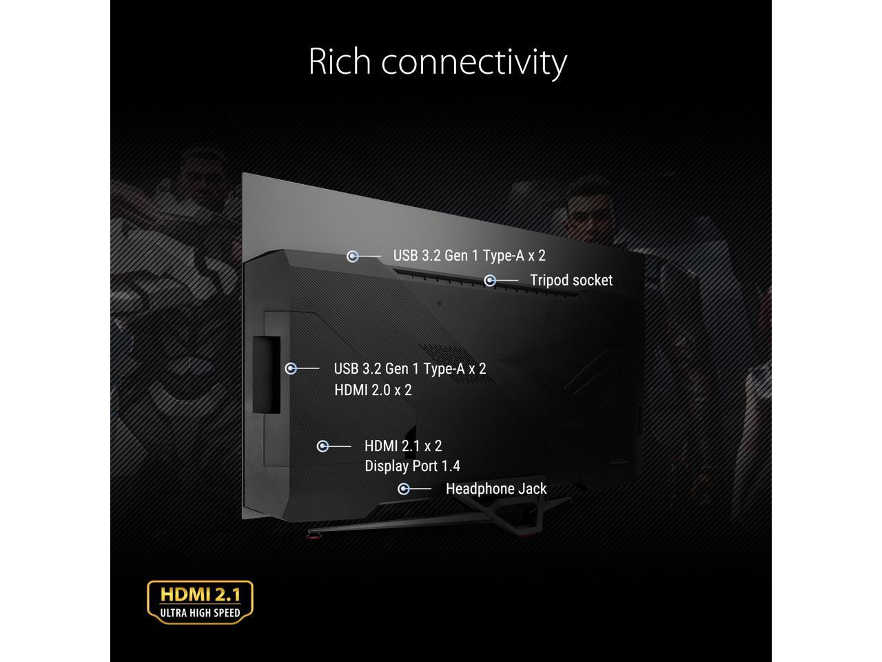 ASUS PG48UQ 48" OLED 4K Gaming  Monitor thumbnail 8