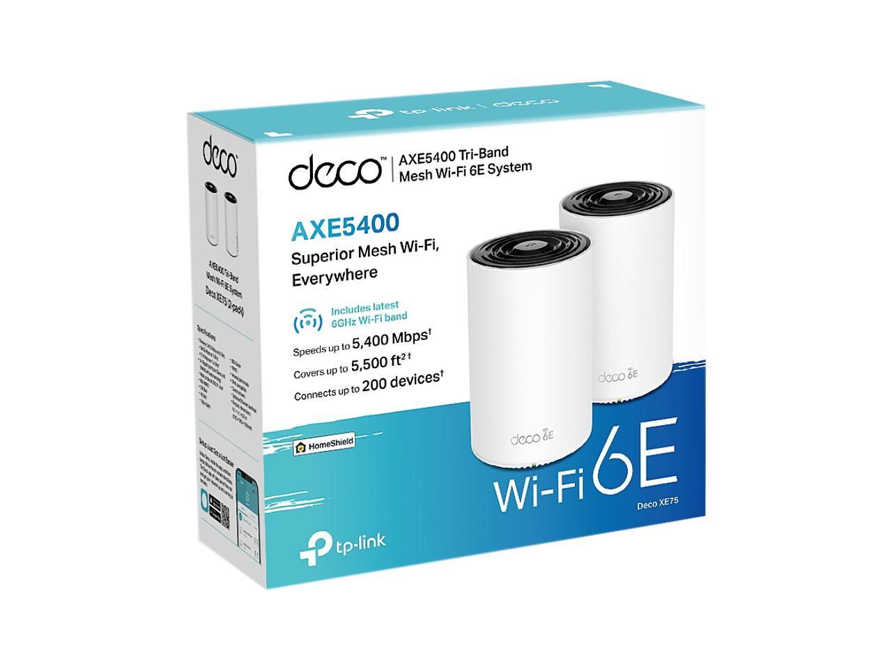 TP-LINK DECO XE75 PRO AXE5400 WIFI 6E (3-PACK)