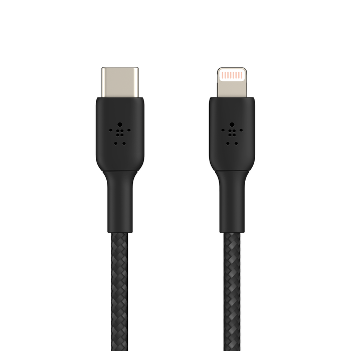 BELKIN BRAIDED C-LTG 1M BLACK