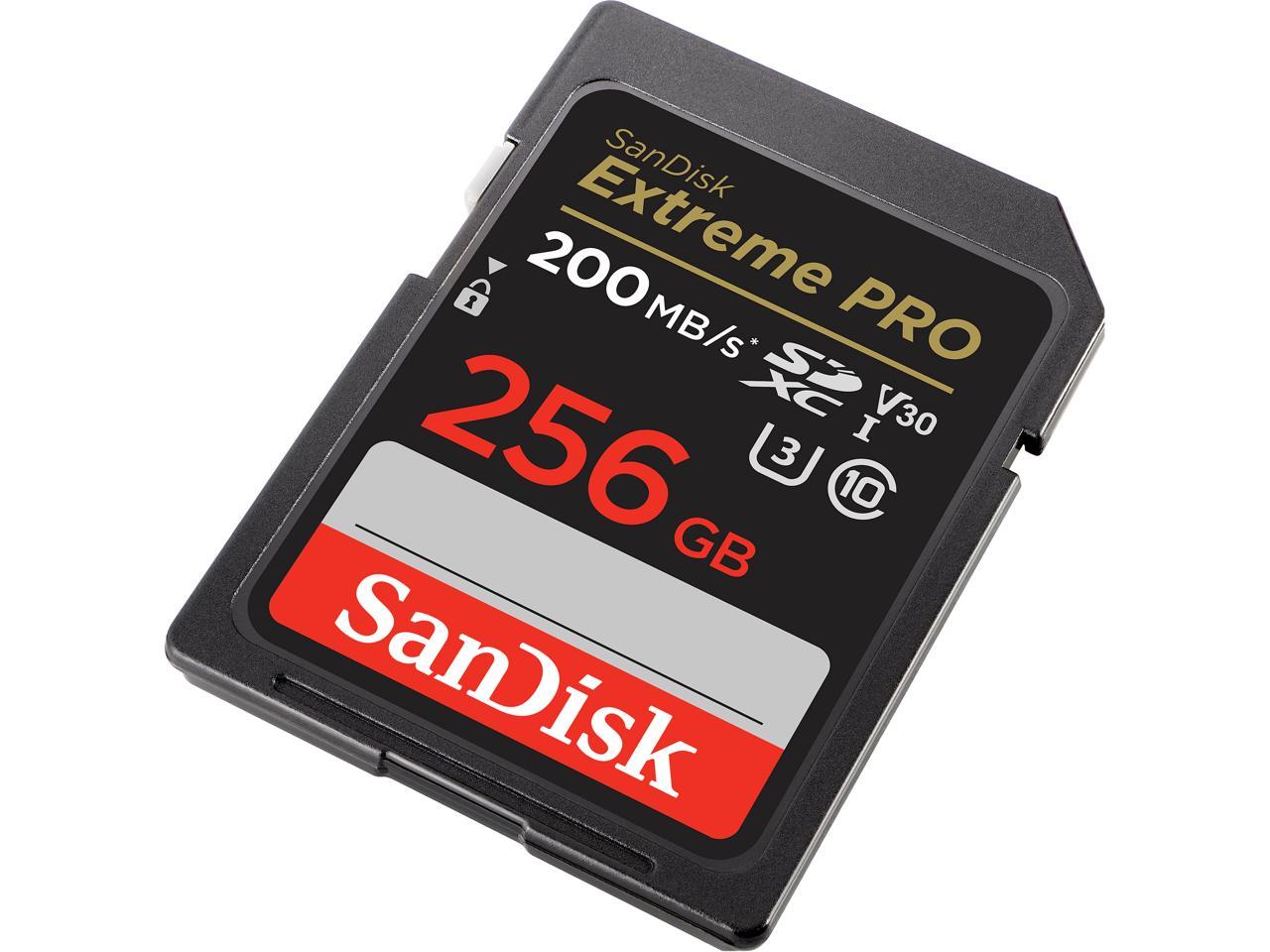 SANDISK 256G SD EXTREME PRO