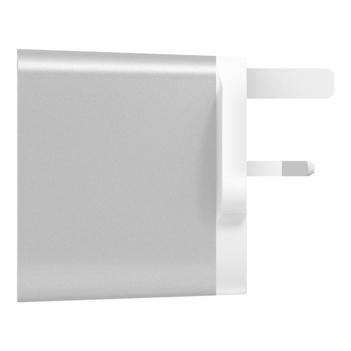 BELKIN USB-C + USB-A AC CHARGER 27W+12W (SLV)