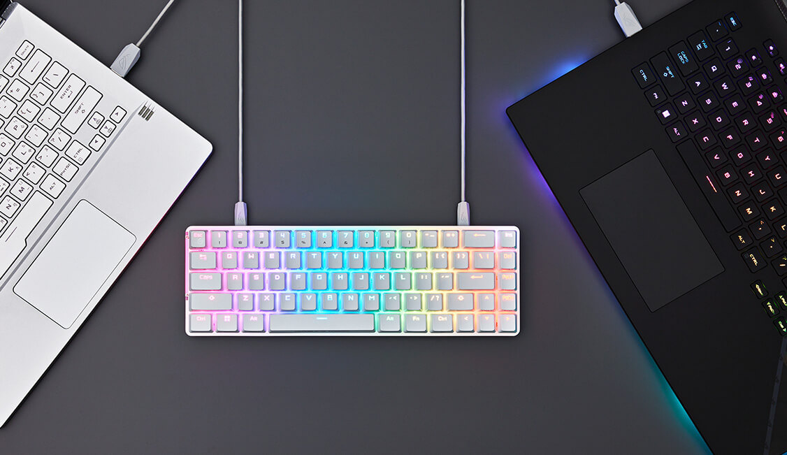 ASUS M602 FALCHION ACE NXRD WHITE US 紅軸