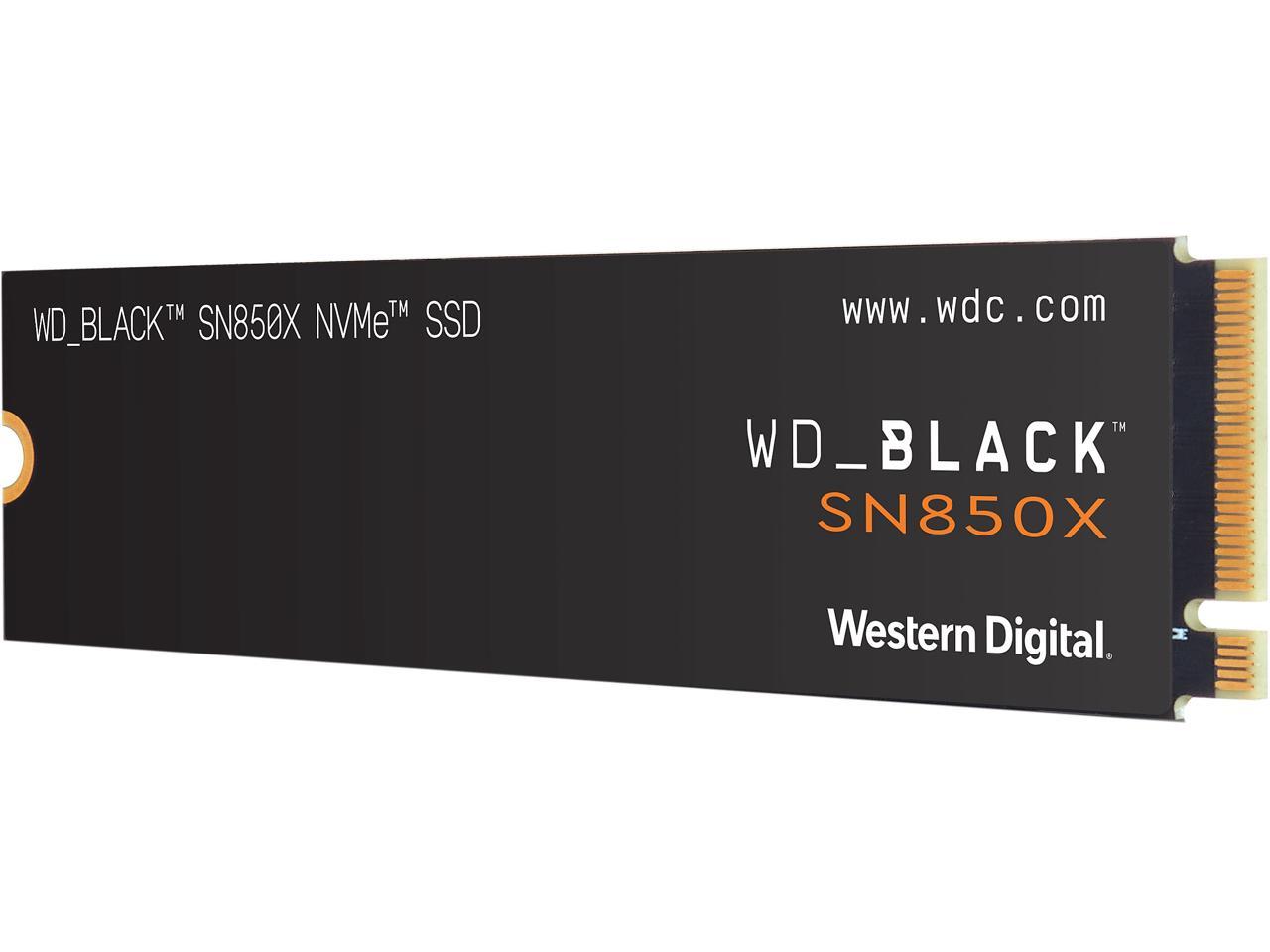 WESTERN DIGITAL BLACK SN850X NVME SSD M.2 4TB
