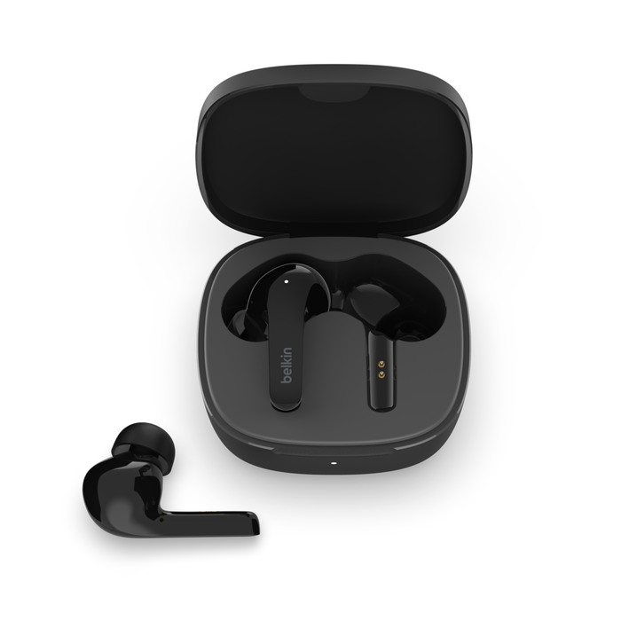 BELKIN SOUNDFORM FLOW TRUE WIRELESS EARBUDS BLACK