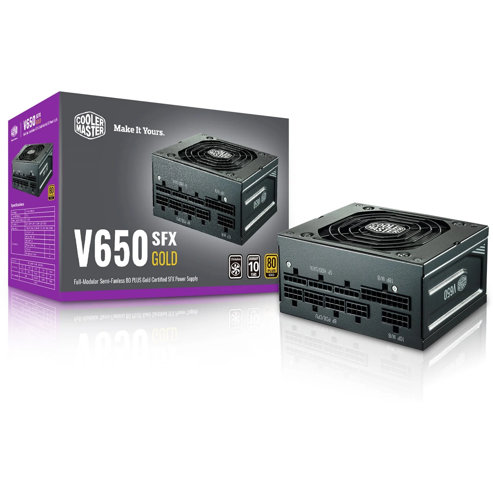 COOLER MASTER V650 SFX GOLD 650W FULL MODULAR