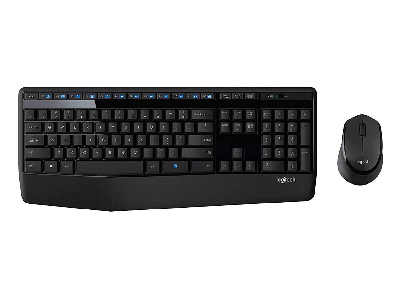 LOGITECH MK345 DESKTOP WIRELESS COMBO KEYBOARD (920-006491)