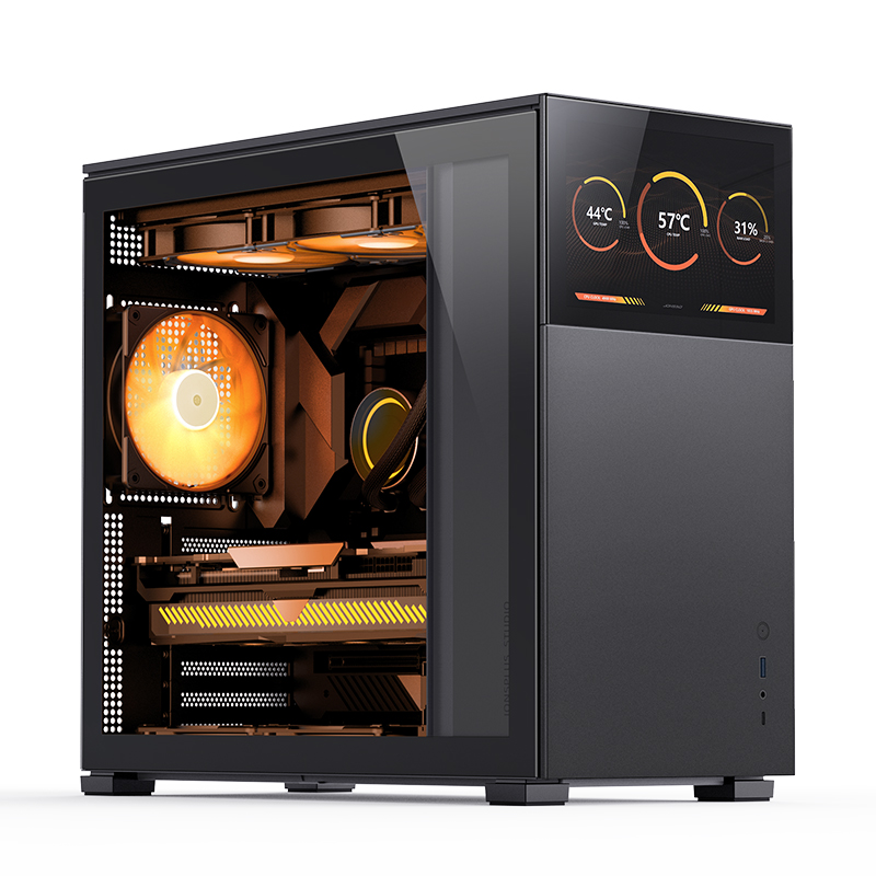 JONSBO D41 ATX STANDARD + SCREEN VERSION BLACK