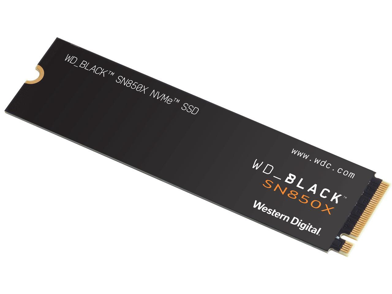 WESTERN DIGITAL BLACK SN850X NVME SSD M.2 1TB thumbnail 3