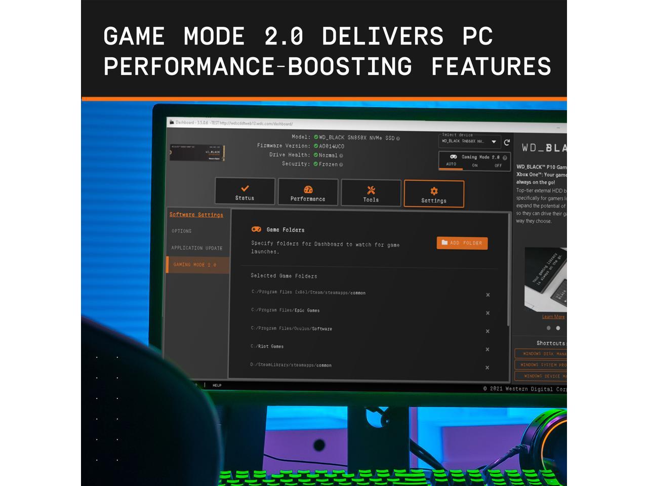 WESTERN DIGITAL BLACK SN850X NVME SSD M.2 1TB thumbnail 7