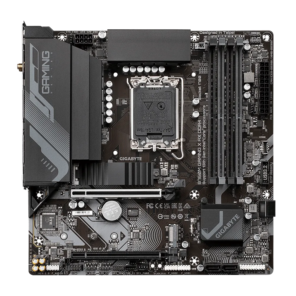 GIGABYTE B760M GAMING X AX DDR4