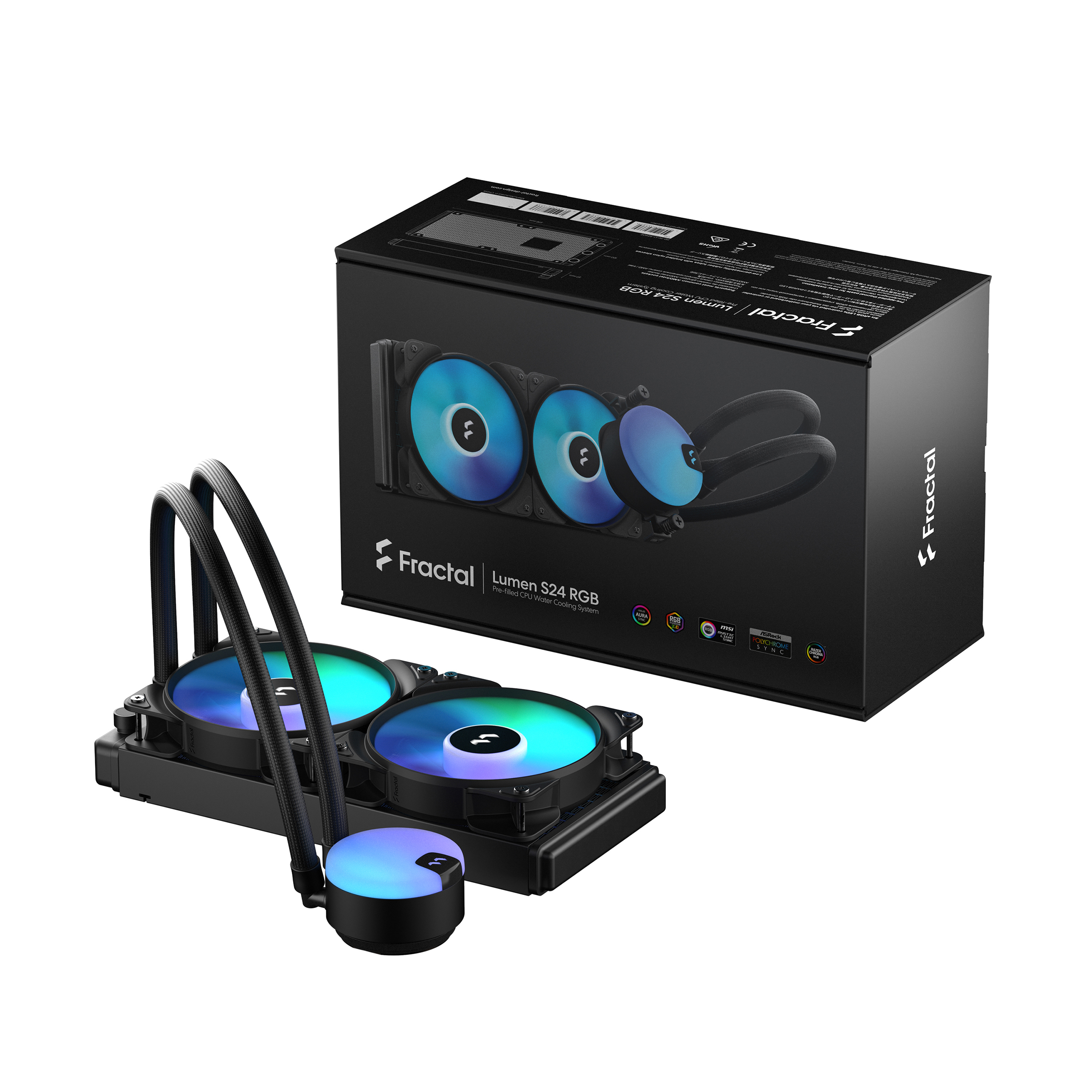 FRACTAL DESIGN LUMEN S24 RGB V2 WATER COOLING UNIT