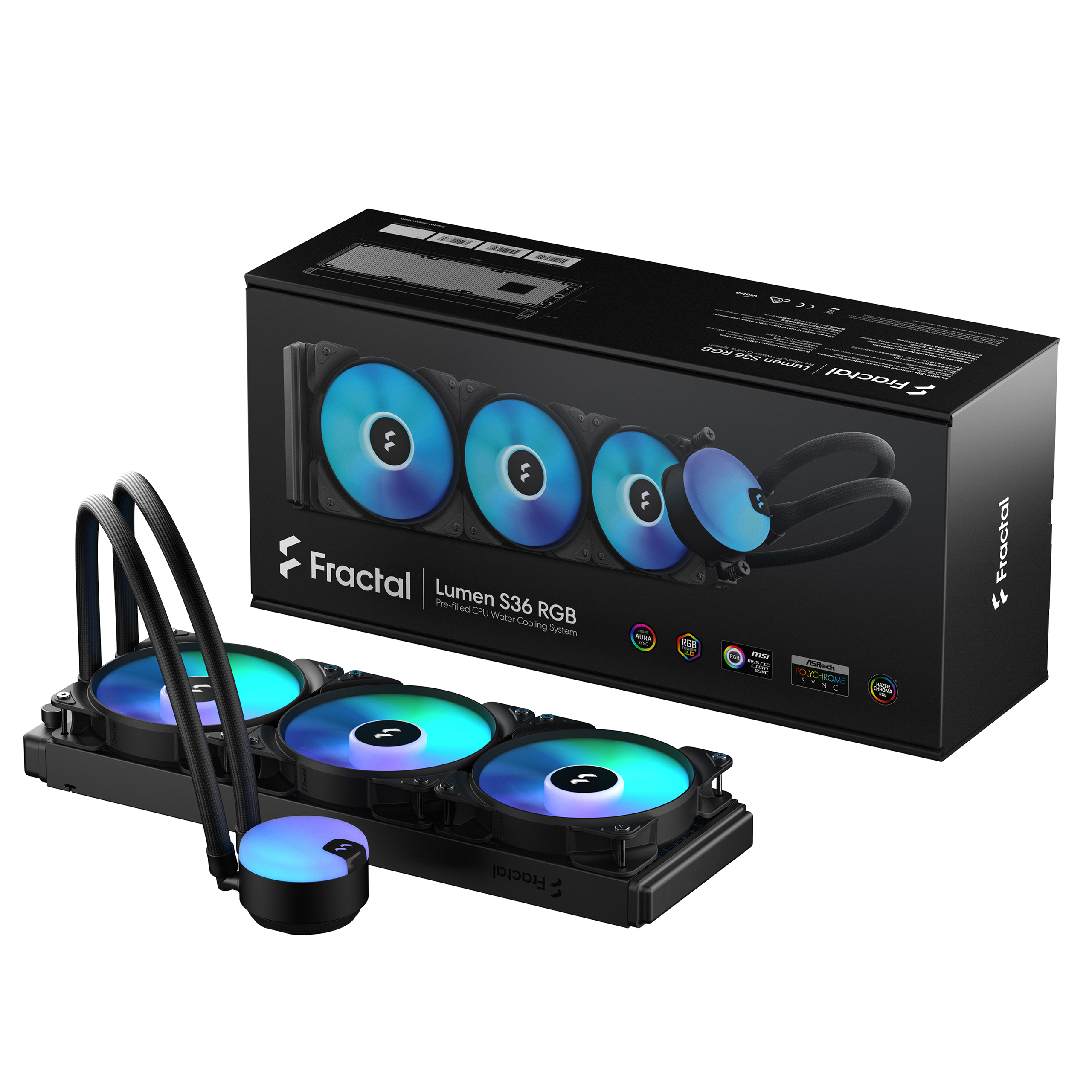 FRACTAL DESIGN LUMEN S36 RGB V2 WATER COOLING UNIT