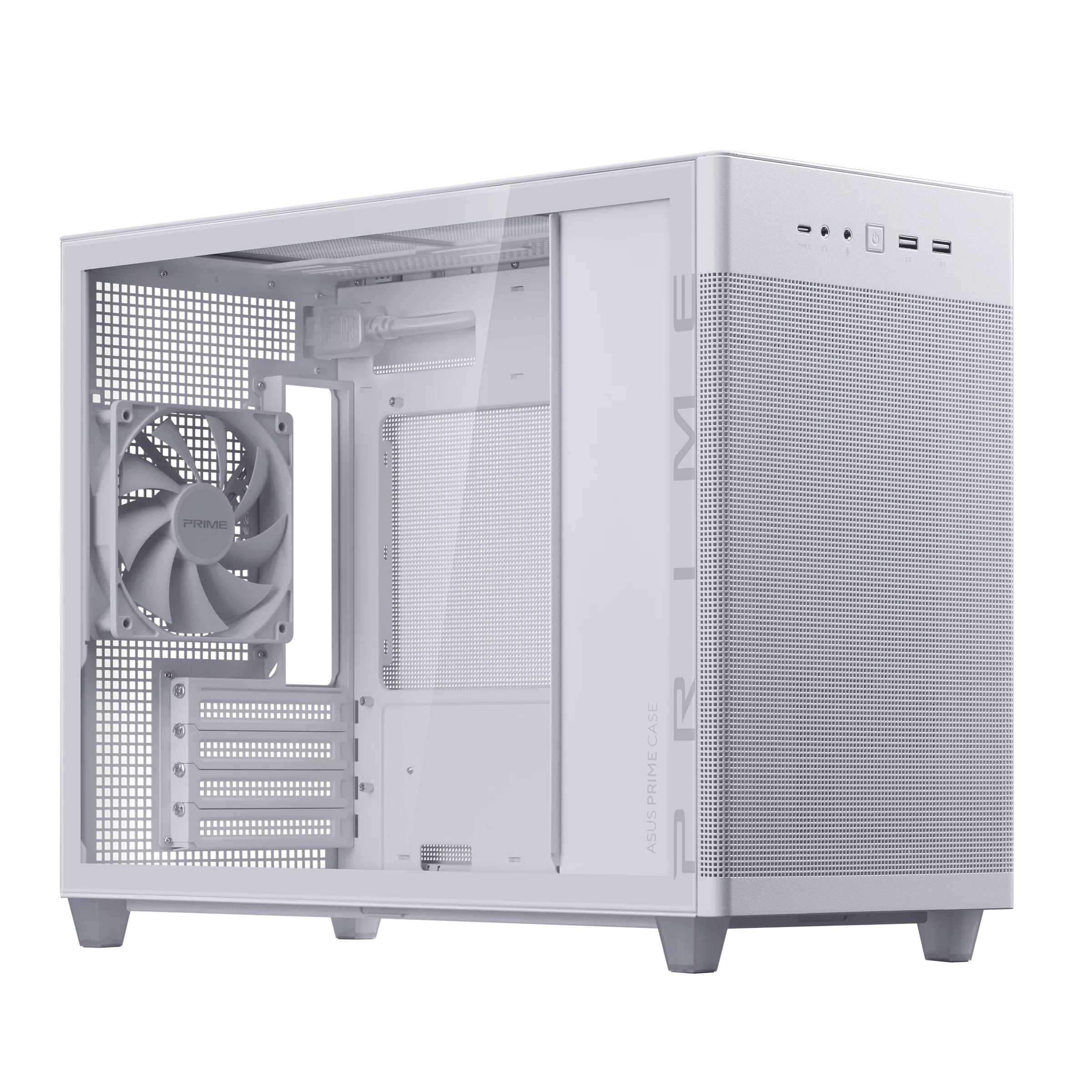 ASUS AP201 PRIME CASE TG WHITE