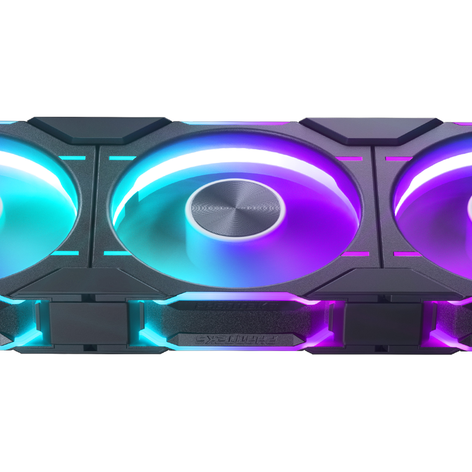 PHANTEKS D30 120MM PWM FAN REGULAR DRGB BLACK (3-PACK) thumbnail 3