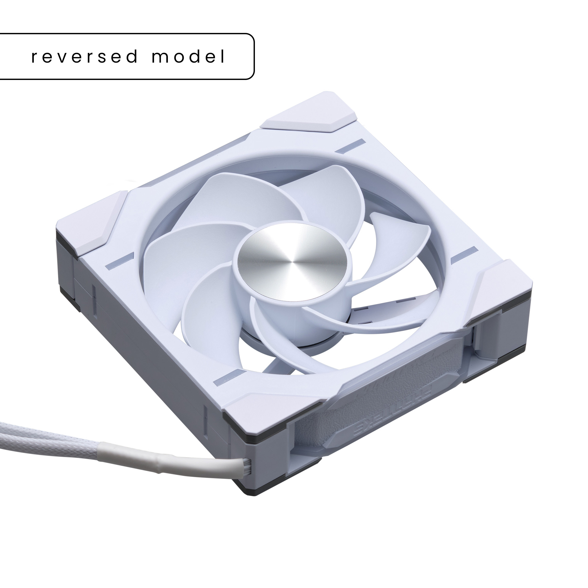 PHANTEKS D30 120MM PWM FAN REVERSED DRGB WHITE (3-PACK) thumbnail 6