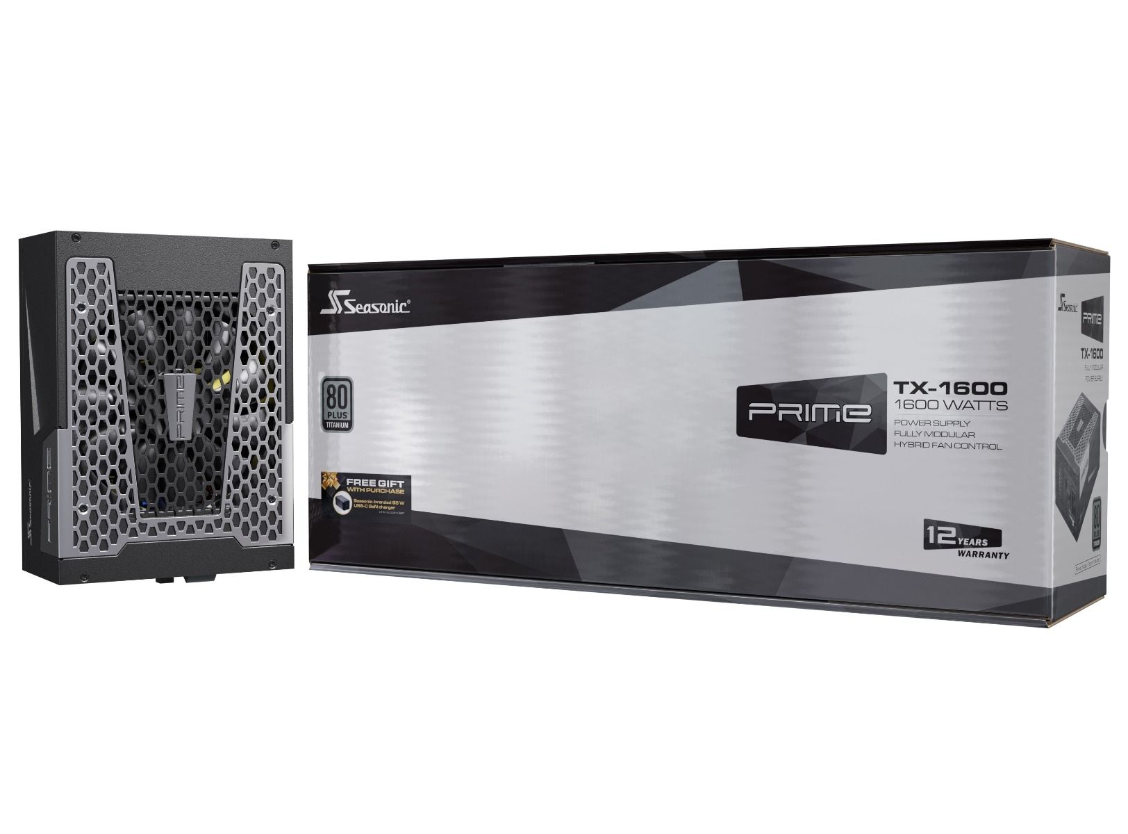 SEASONIC PRIME TITANIUM TX-1600 ATX3.0 PCIE5.0