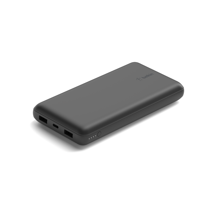BELKIN Q20K POWER BANK USB-A & C 15W BLACK