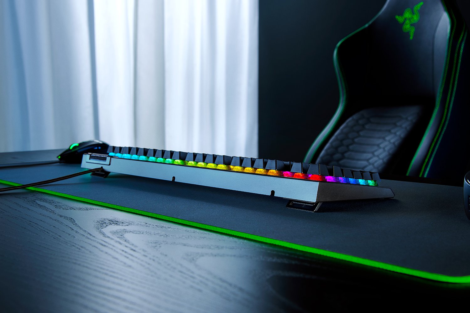 RAZER BLACKWIDOW V4 X GAMING KEYBOARD GREEN SWITCH