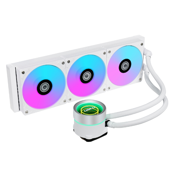LIAN LI GALAHAD II TRINITY 360 SLINF AIO WATERCOOLER WHITE