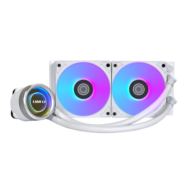 LIAN LI GALAHAD II TRINITY 240 SLINF AIO WATERCOOLER WHITE