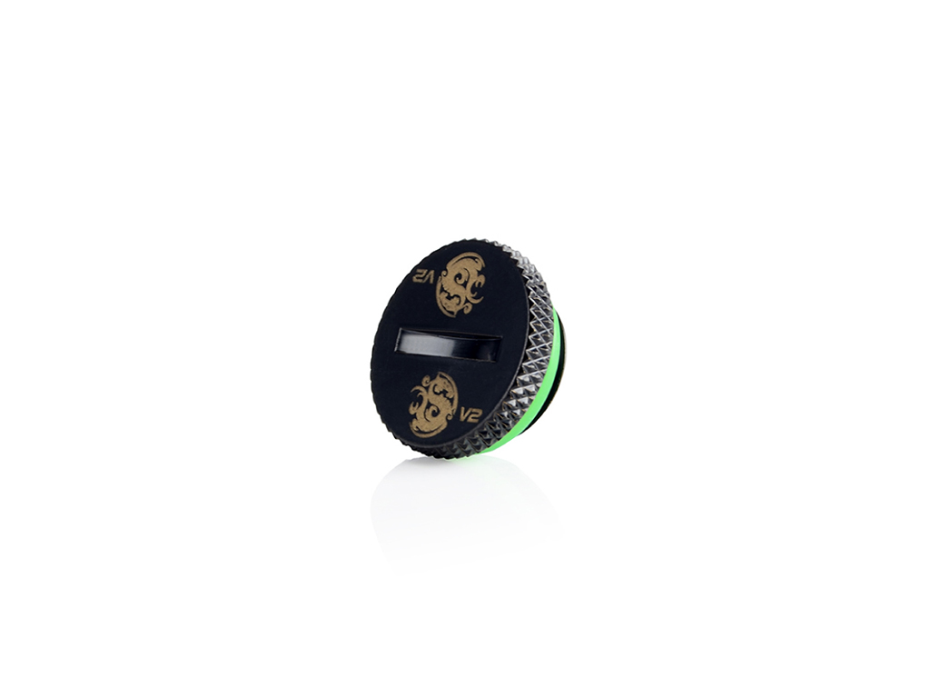 BITSPOWER G1/4 MATT BLACK STOP FITTING V2