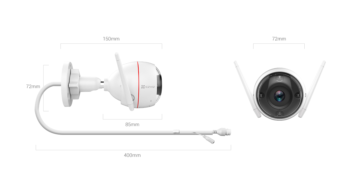 EZVIZ 1440p Outdoor Camera