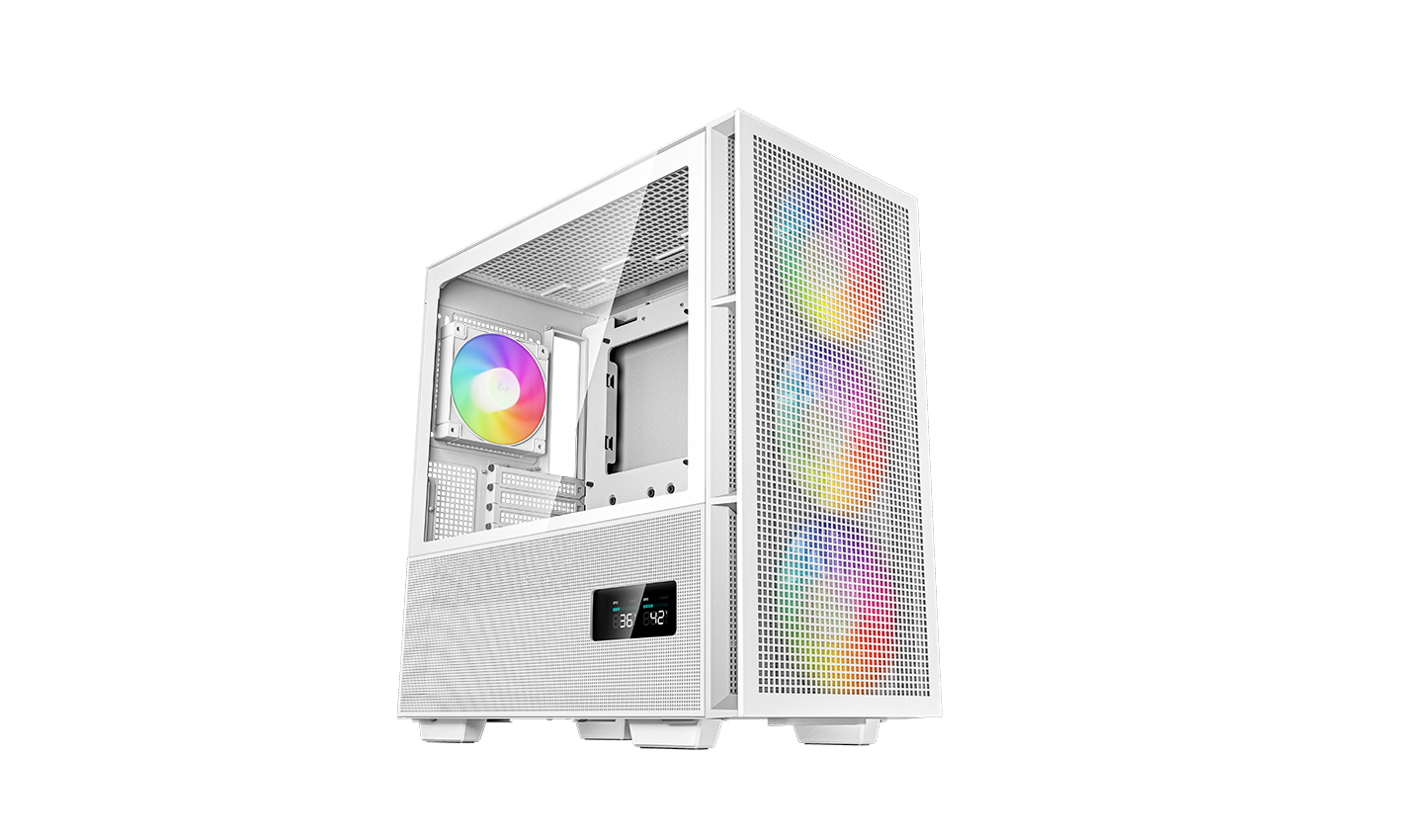 DEEPCOOL CH560 DIGITAL BUILT-IN DISPLAY WHITE