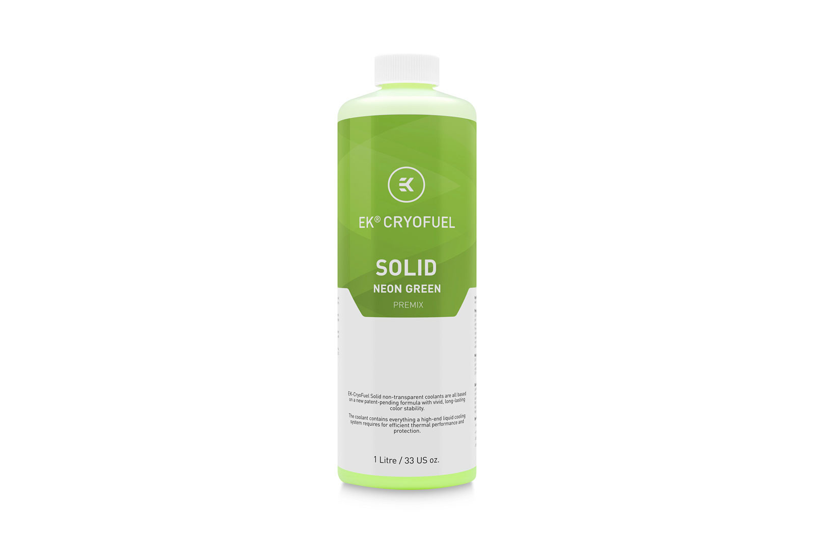 EK CRYOFUEL SOLID NEON GREEN (PREMIX 1000ML)