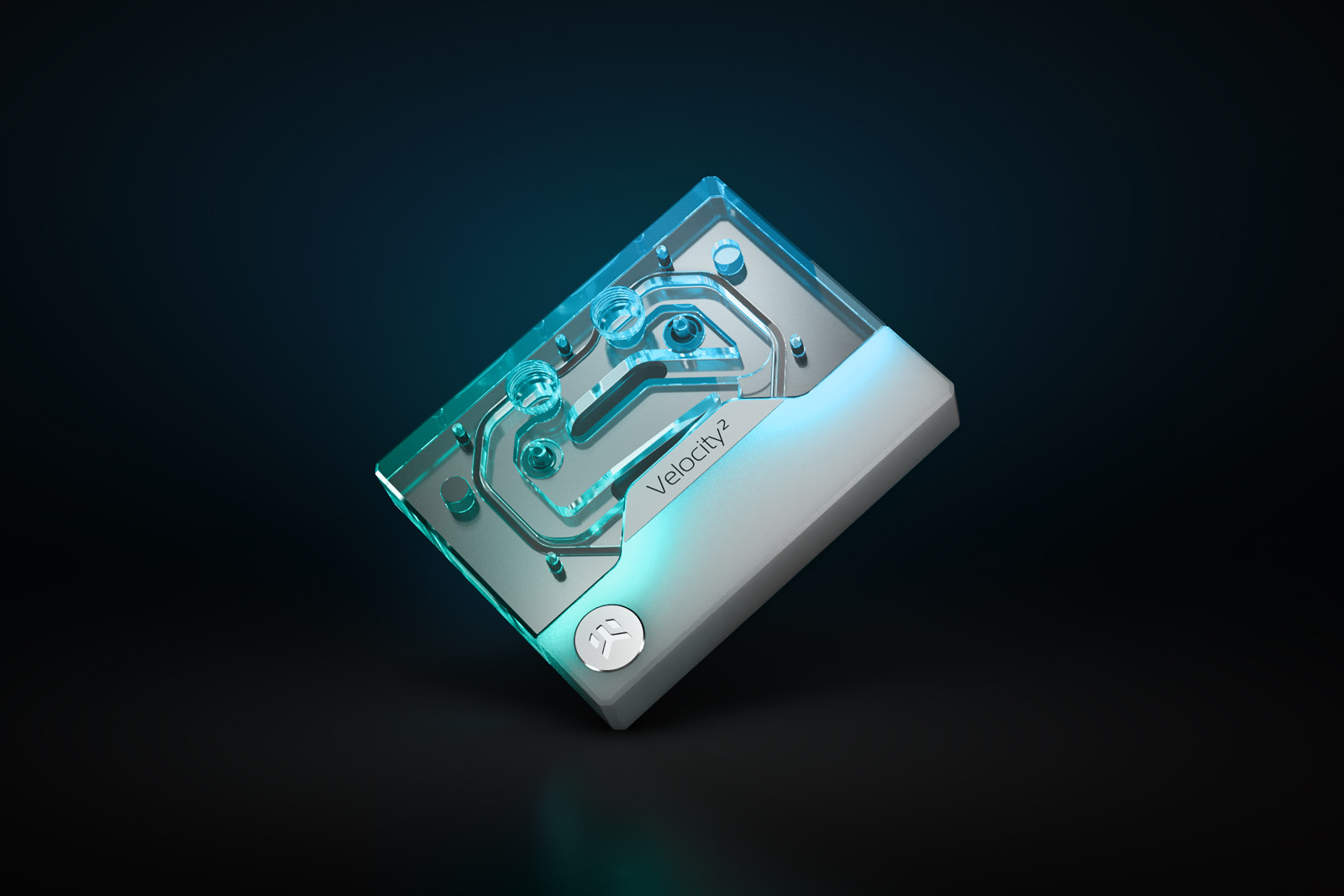 EK QUANTUM VELOCITY 2 D-RGB-AM5 WHITE
