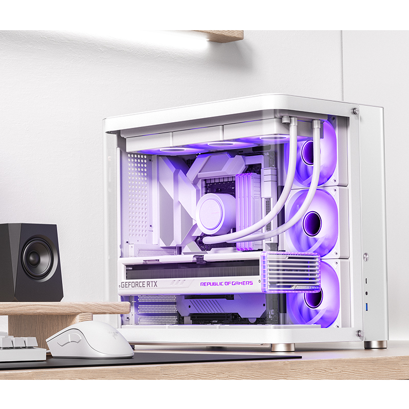 JONSBO TK-2 ATX CASE W/WINDOWS WHITE