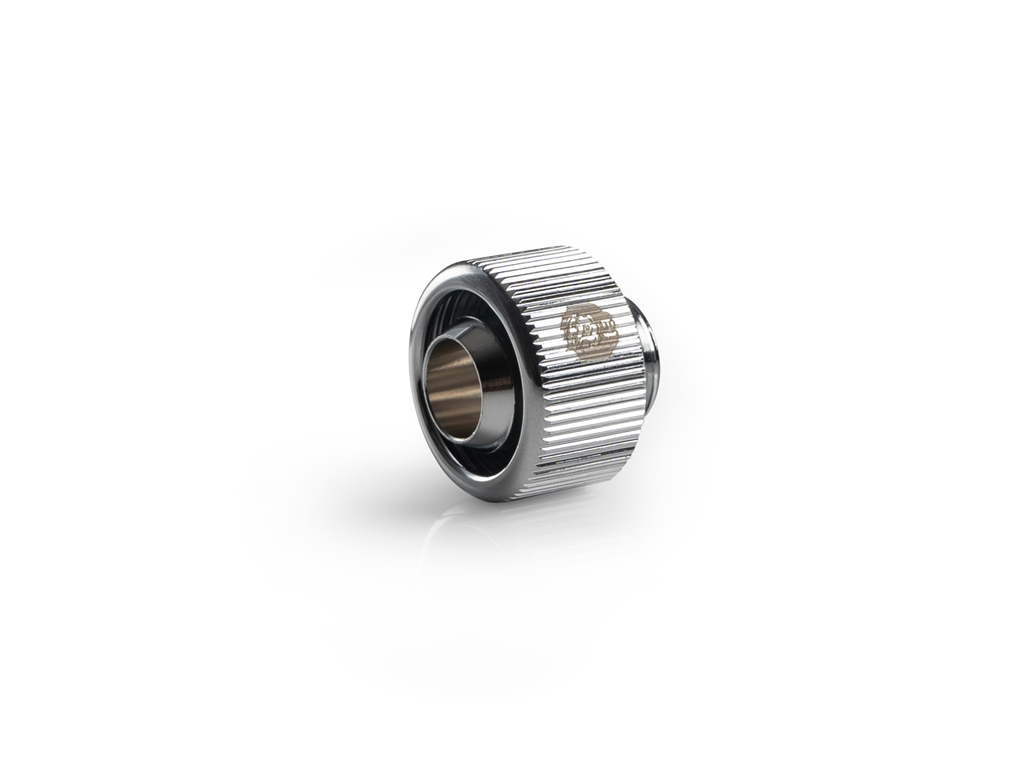 BITSPOWER G1/4" COMPRESSION FITTING FOR SOFT TUBING (SILVER)