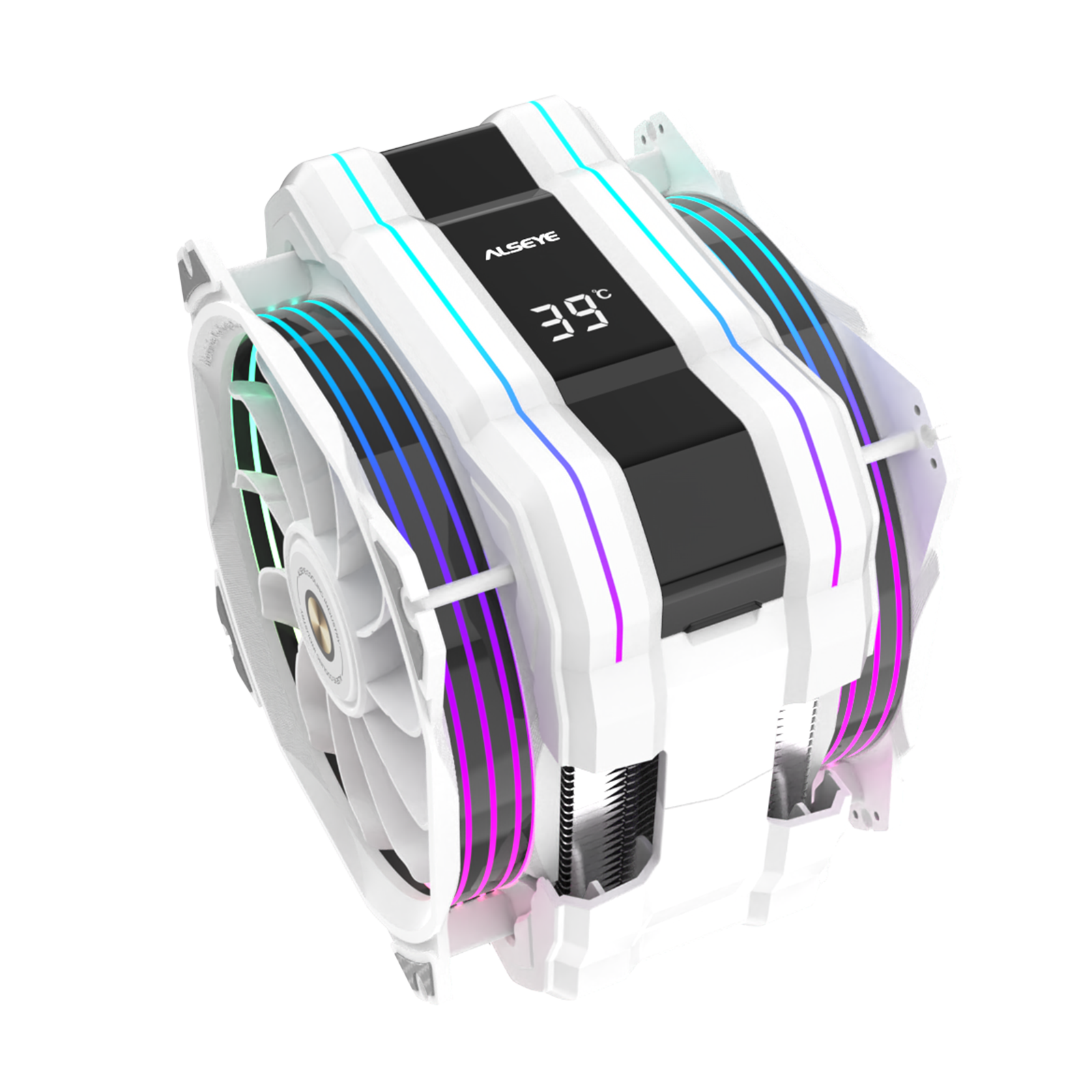 ALSEYE M120D PLUS II RGB CPU FAN WHITE