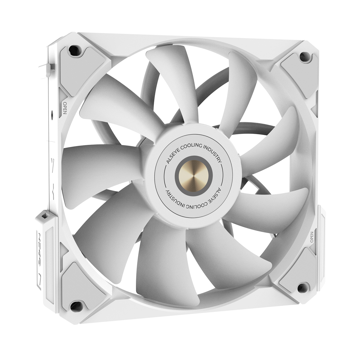 ALSEYE I12W-K3 3 Packs INTERLOCKING FAN KIT WHITE