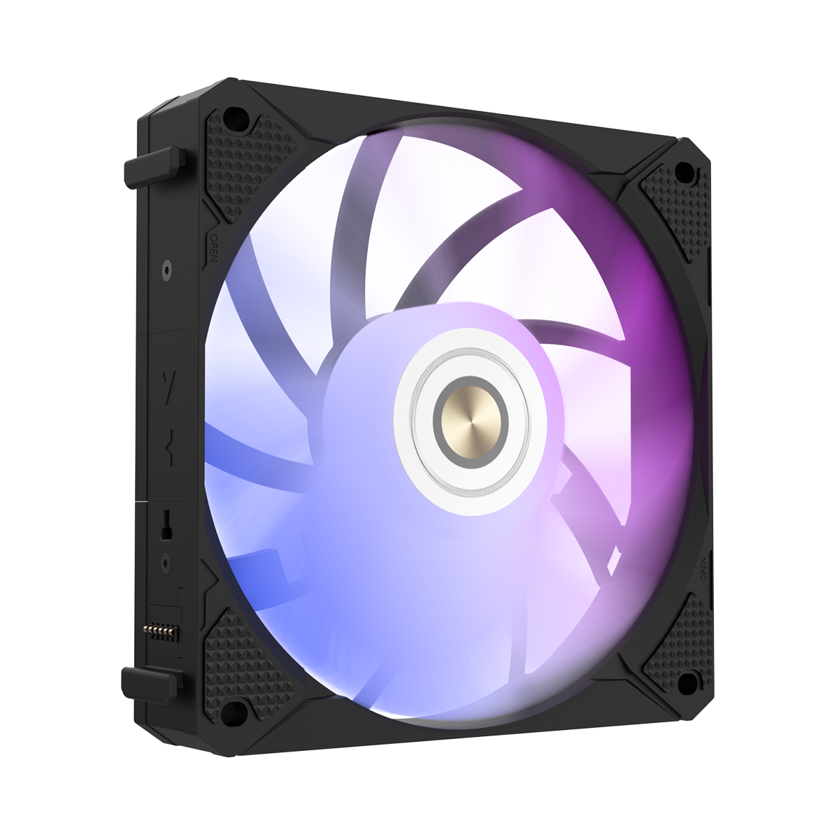 ALSEYE I12B-K3 3 INTERLOCKING FAN KIT BLACK
