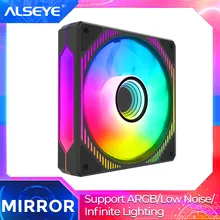 ALSEYE MIRROR 3 Packs INTERLOCKING FAN KIT BLACK