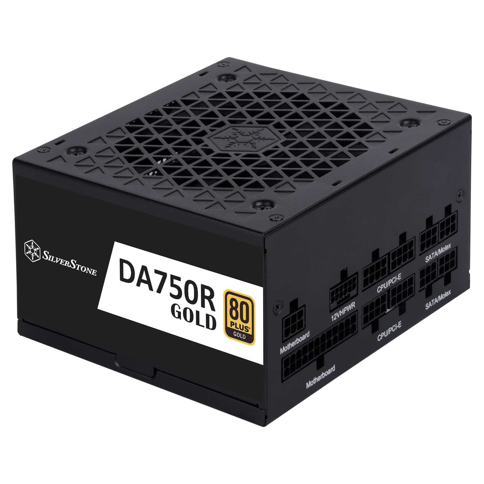 SILVERSTONE DA750R GOLD 80+ 750W ATX3.0 PCIE5.0 BLACK