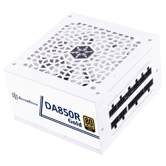 SILVERSTONE DA850R GOLD 80+ 850W ATX3.0 PCIE5.0  WHITE
