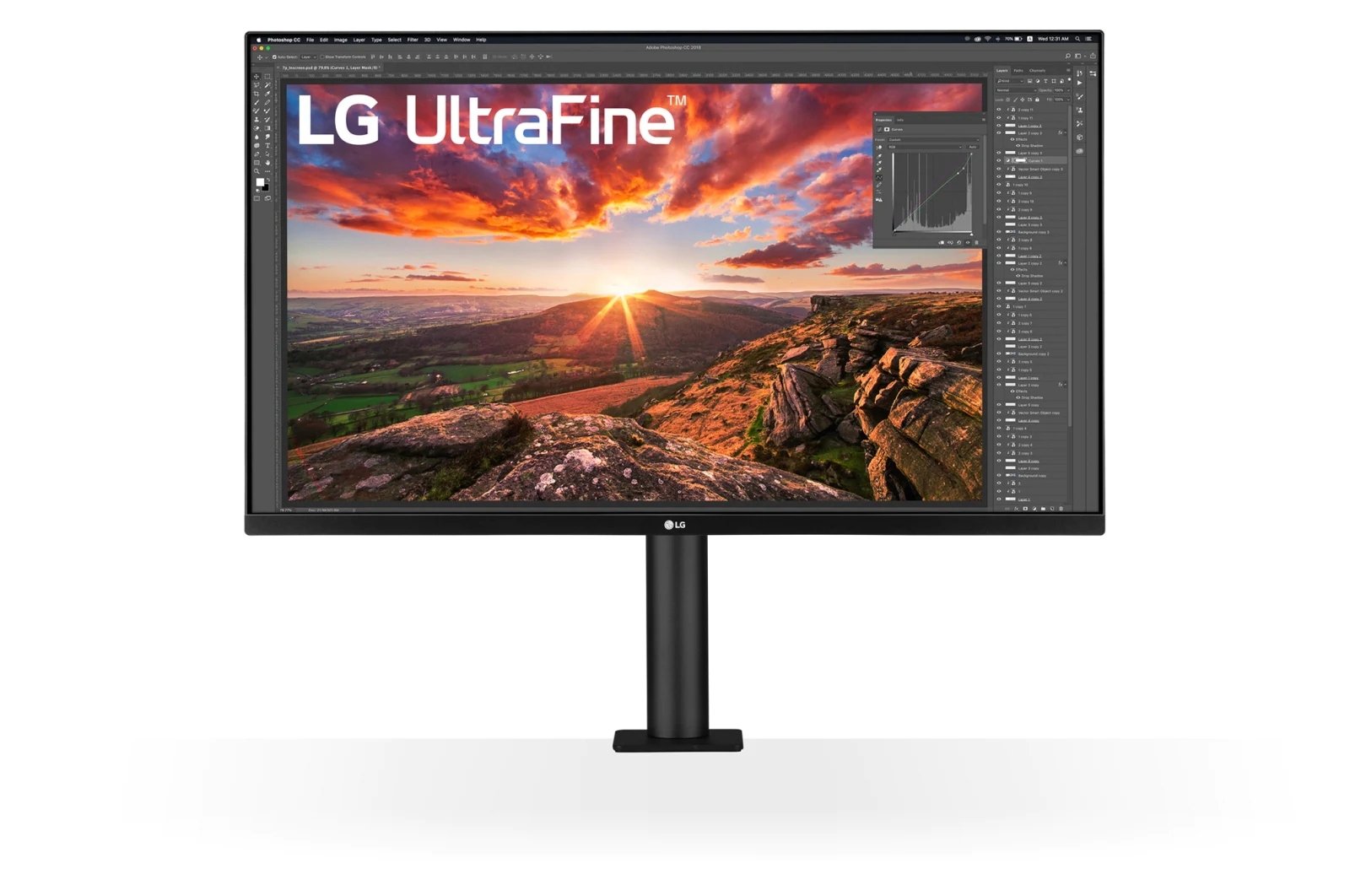 LG 32UN880-B 31.5" 4K IPS MONITOR thumbnail 3