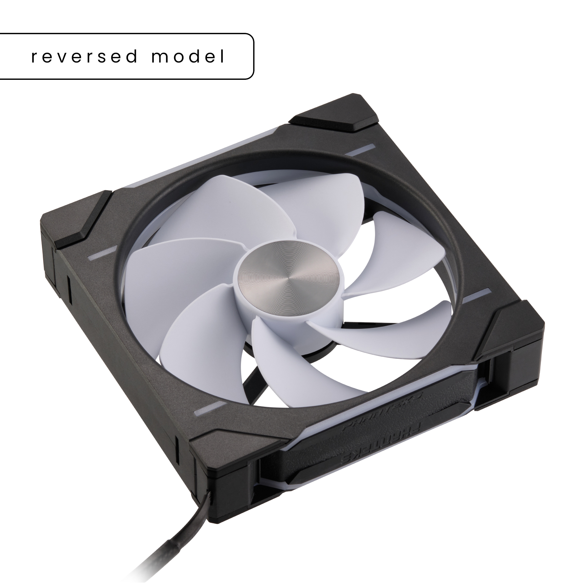 PHANTEKS D30 140MM PWM FAN REVERSE DRGB BLACK (1-PACK) thumbnail 4