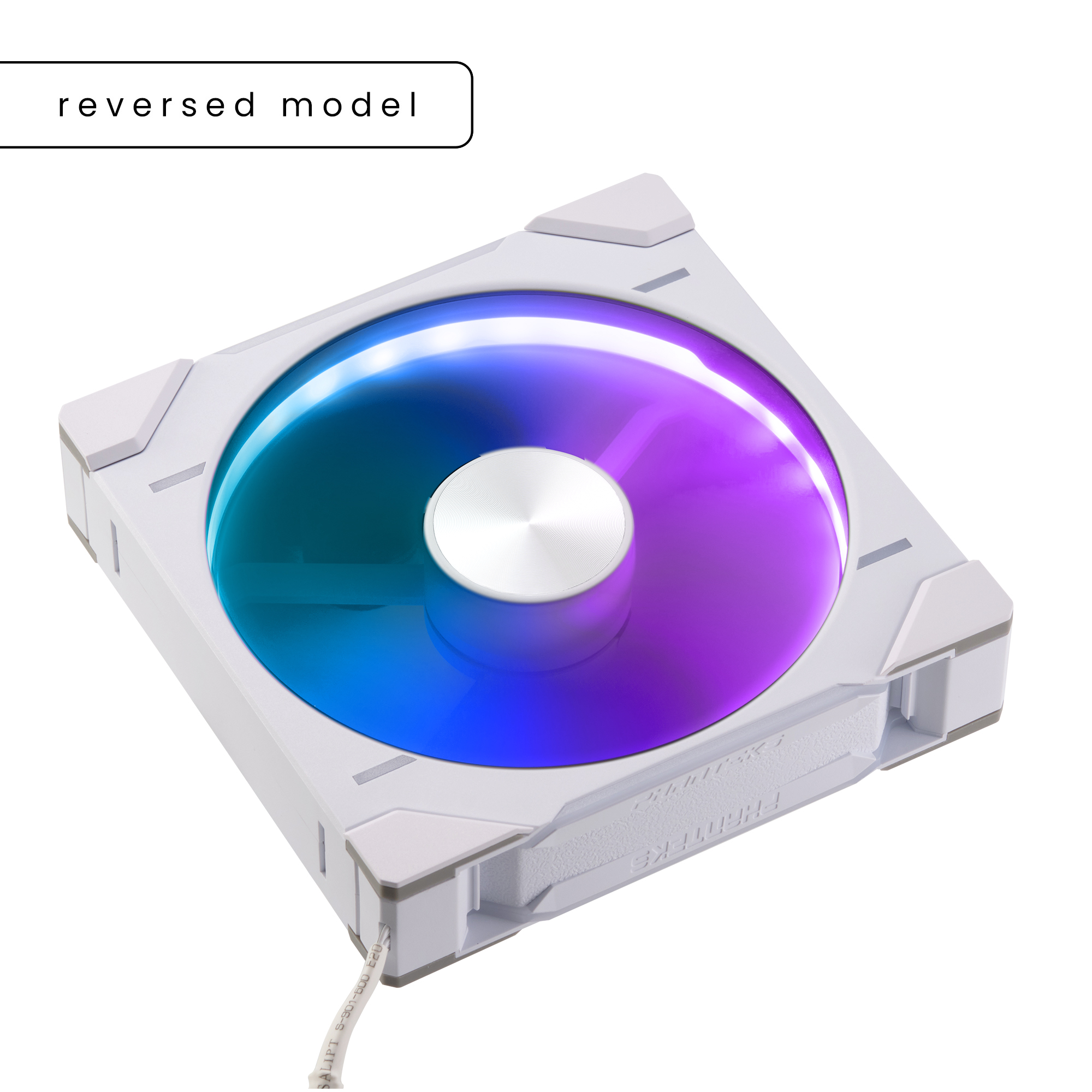 PHANTEKS D30 140MM PWM FAN REVERSE DRGB WHITE (1-PACK)