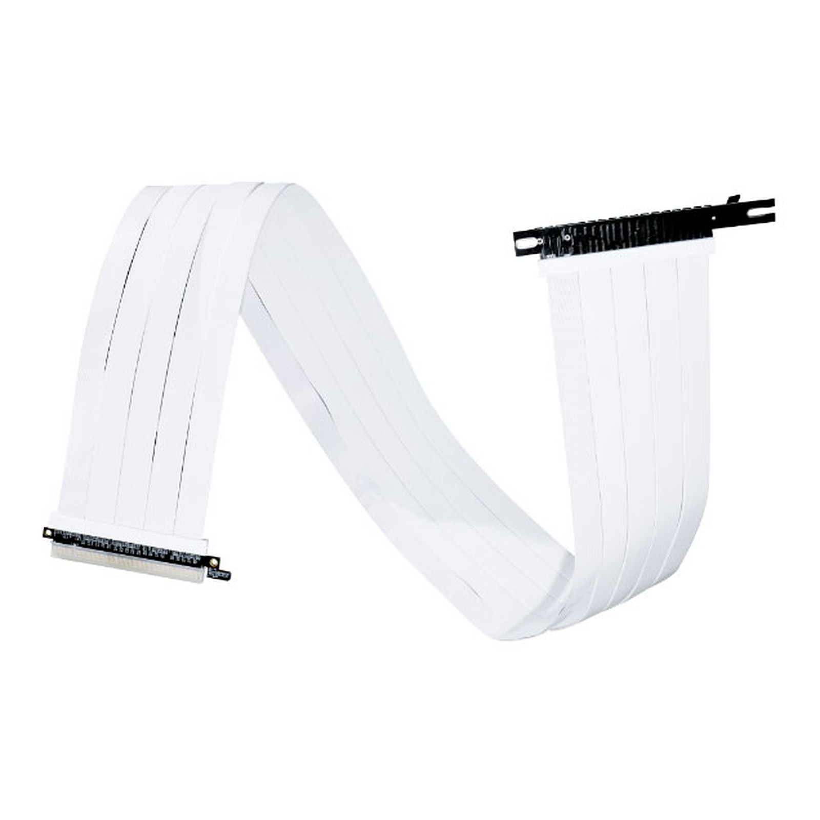 LIAN LI 900MM PCIE 4.0 RISER CABLE WHITE
