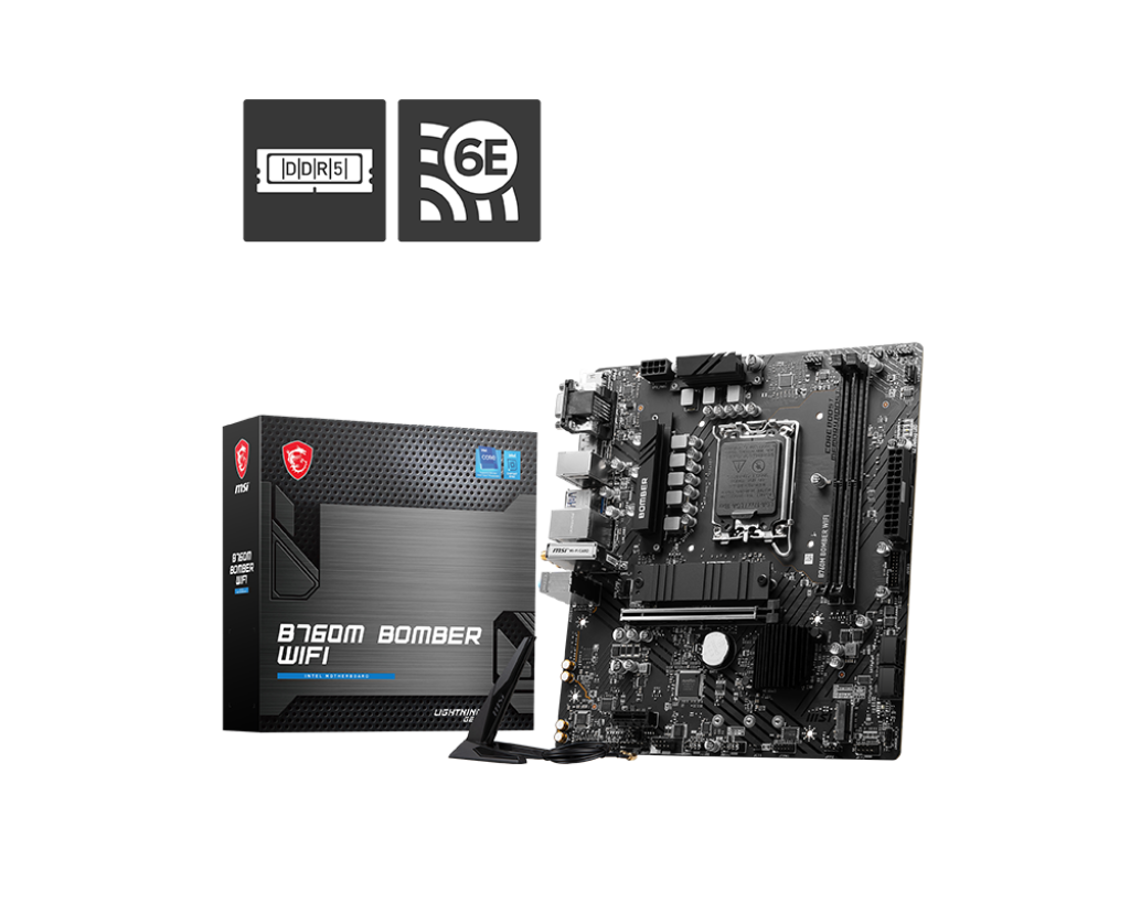 MSI B760M BOMER WIFI