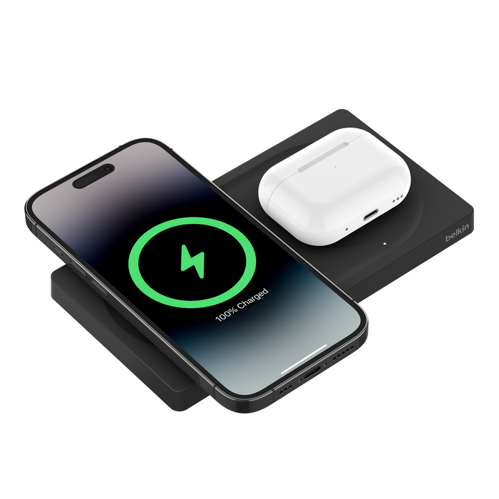 BELKIN WIRELESS CHARGING PAD W/MAGSAFE (15W) BLACK